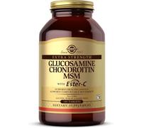 Solgar Extra Strength Glucosamine Chondroitin MSM w/ Ester-C Dietary Supplement - 180 Tablets - Promotes Healthy Joints, Supports Comfortable Movement