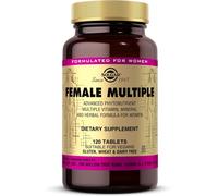 Solgar - Female Multiple Tablets - B12, C, E, Iron & Zinc - Vegan - 120 Tablets