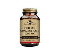 Solgar Fish Oil Concentrate 1000 mg - 120 Softgels | Supports Heart, Brain Function & Vision - Essential Omega-3 Formula for Daily Wellbeing - Gluten Free