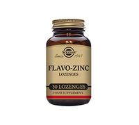 Solgar Flavo-Zinc Lozenges - 50 Lozenges - Gold Formula | Seasonal Immune System Support - Promotes Healthy Skin, Hair & Nails - Boosts Energy - Vegan & Gluten Free