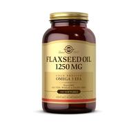 Solgar Flaxseed Oil 1250 mg Softgels - Food Supplement, Pack of 100 - Alpha-Linolenic Acid - For Immunity, Skin and Heart Health - Maintenance of healthy cholesterol