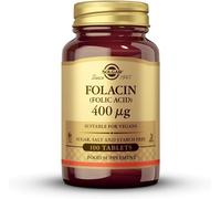 Solgar Folacin 400 µg Tablets – Supports Maternal Tissue Growth, Vegan, Gluten Free – Pack of 100