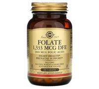 Solgar, Folate, 1,333 mcg DFE, 250 Tablets