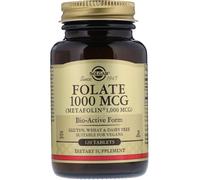 Solgar, Folate as Metafolin, 1,000 mcg, 120 Tablets