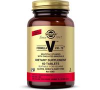 Solgar Formula VM-75 Multivitamin Tablets - Pack of 60 - 28 Active Ingredients