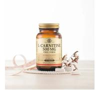Solgar Free Form L Carnitine 500mg 30 Vegan Tablets BBE 07/2026