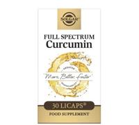 Solgar Full Spectrum Curcumin 185x 30Softgels