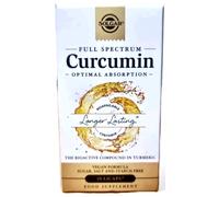 Solgar. Full Spectrum Curcumin Licaps (90) BBE 11/2025