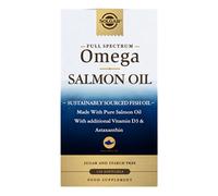 Solgar Full Spectrum Omega Salmon Oil 120 Softgels with Vitamin D3 & Astaxanthin