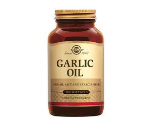 Solgar, garlic oil pearls, 100 gelatin capsules
