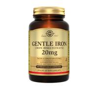 Solgar Gentle Iron Capsules - Iron Bisglycinate 25 mg - Vegetable, 90 Count