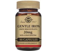 Solgar Gentle Iron - Iron Bisglycinate - 180 x 20mg Vegicaps