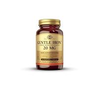 Solgar Gentle Iron Capsules - Iron Bisglycinate 25 mg - Vegetable, 90 Count