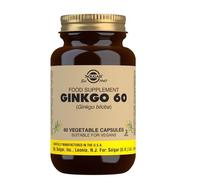 Solgar Full Potency Ginkgo 60mg Vegetable Capsules , 60
