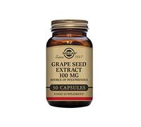Solgar Grape Seed Extract 100 mg Vegetable Capsules - Pack of 30 - Protects Against Oxidative Stress, Tissue Damage and Inflammation - Vegan and Gluten Free
