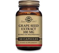 Solgar Grape Seed Extract 100 mg Vegetable Capsules - Pack of 30 - Protects Against Oxidative Stress, Tissue Damage and Inflammation - Vegan and Gluten Free