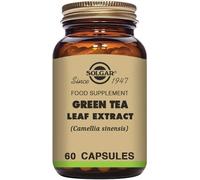 Solgar Green Tea Leaf Extract Vegetable Capsules - Pack of 60 - High Levels of