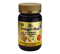 Solgar Chewable Vitamin C Kangavites 100 mg Orange Burst 90 Tablets