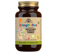 Solgar Kangavites Multivitamin & Mineral Tropical Punch Flavour Chewable Tablets, 120