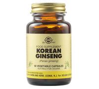 Solgar Korean Ginseng Vegetable Capsules 50 Pack Vegan Gluten Free