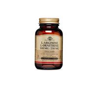 Solgar L- Arginine L -Ornithine 500 250 mg Vegetbale capsules 50's