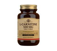 Solgar Tablets Max L-Carnitine 500 mg – Metabolism Support – Vegan, Gluten-Free, Kosher – 30 Tablets