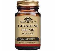 Solgar L-Cysteine 500 mg Vegetable Capsules - Pack of 30