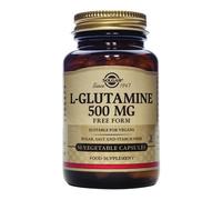 Solgar L-Glutamine 500 mg Capsules – Vegan, Gluten-Free – 50 Vegicaps