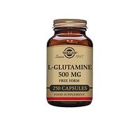 Solgar L-Glutamine 500 mg Vegetable Capsules - Pack of 250 - Fuel For Muscles - Supports An Active Healthy Lifestyle - Vegan and Gluten Free