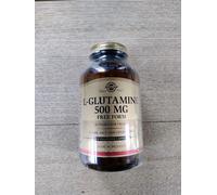 Solgar L-Glutamine 500mg Vegetable Capsules 250 Capsules.