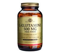 Solgar L-Glutamine 500mg Free Form 250 Vegetable Caps Vegan DATED 09/21
