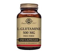 Solgar L-Glutamine 500 mg Vegetable Capsules - Pack of 250 - Fuel For Muscles - Supports An Active Healthy Lifestyle - Vegan and Gluten Free