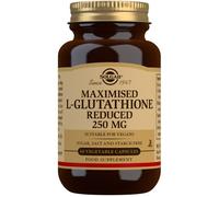 Solgar L Glutathione 250mg Maximized 60 Vegetable Capsules Vegan Gluten Free