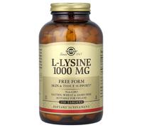Solgar L-Lysine, Free Form, Skin & Tissue Support 1000mg 100 - 250 Tablets