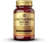 Solgar L-Methionine 500mg Vegetable Capsules Pack of 30 Sulphur-Containing Amino