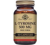 Solgar L-Tyrosine 500Mg - Amino Acid - Blood & Nervous System Tissues - Vegan -
