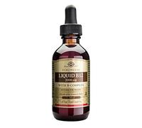 Solgar Liquid B12 2000mg with B-Complex - Supports Nervous System, Heart, Balanced Mind, and Red Blood Cell Formation - 59ml