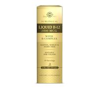 Solgar Liquid B12 2000mg with B-Complex - Supports Nervous System, Heart, Balanced Mind, and Red Blood Cell Formation - 59ml