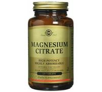Solgar Magnesium Citrate 400mg - 120 Tablets 2 X 60 OR 1 X 120