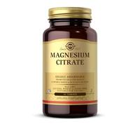 Solgar Magnesium Citrate Tablets - Pack of 60 - Supports the Nervous System - Energy Release - Reduces Tiredness and Fatigue - Vegan and Gluten Free