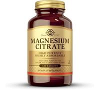 Solgar Magnesium Citrate Tablets, Promotes Healthy Bones Pack of 120