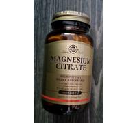 Solgar Magnesium Citrate Tablets, Pack of 60 Promotes Healthy Bones 2028