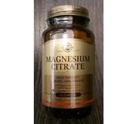 Solgar Magnesium Citrate Tablets, Pack of 60 Promotes Healthy Bones Long Expiry
