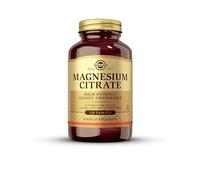 Solgar Magnesium Citrate Tablets, Supports The Nervous System, Energy Release, Reduces Tiredness and Fatigue, Vegan, Brown, 120 Count