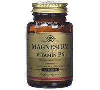 Solgar Magnesium with Vitamin B-6 Tablets - 100 tablets