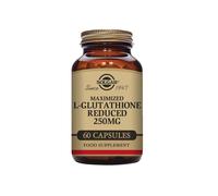 Solgar Dietary Supplement Maximised L-Glutathione Reduced 250 mg Vegan Vegetable Capsules 60 Pack