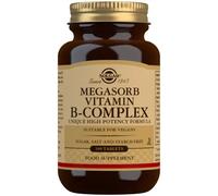 Solgar Megasorb Vitamin B-Complex Tablets 100 Tablets
