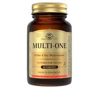 Solgar Multivitamin Tablets Multi-One - One-a-Day, 30 Tablets, B12, D2 & Pantothenic, Vegan