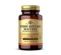 Solgar Dietary Supplement Reishi Shiitake Maitake Mushroom Extract – Vegetable Capsules, 50