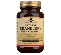 Solgar Natural Cranberry with Vitamin C Vegetable Capsules, 60